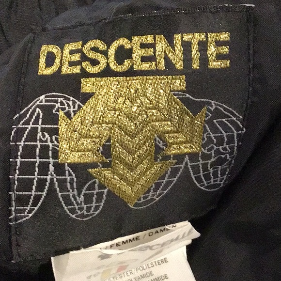Vintage Descente women’s black snow pants sz 6 - Picture 10 of 13
